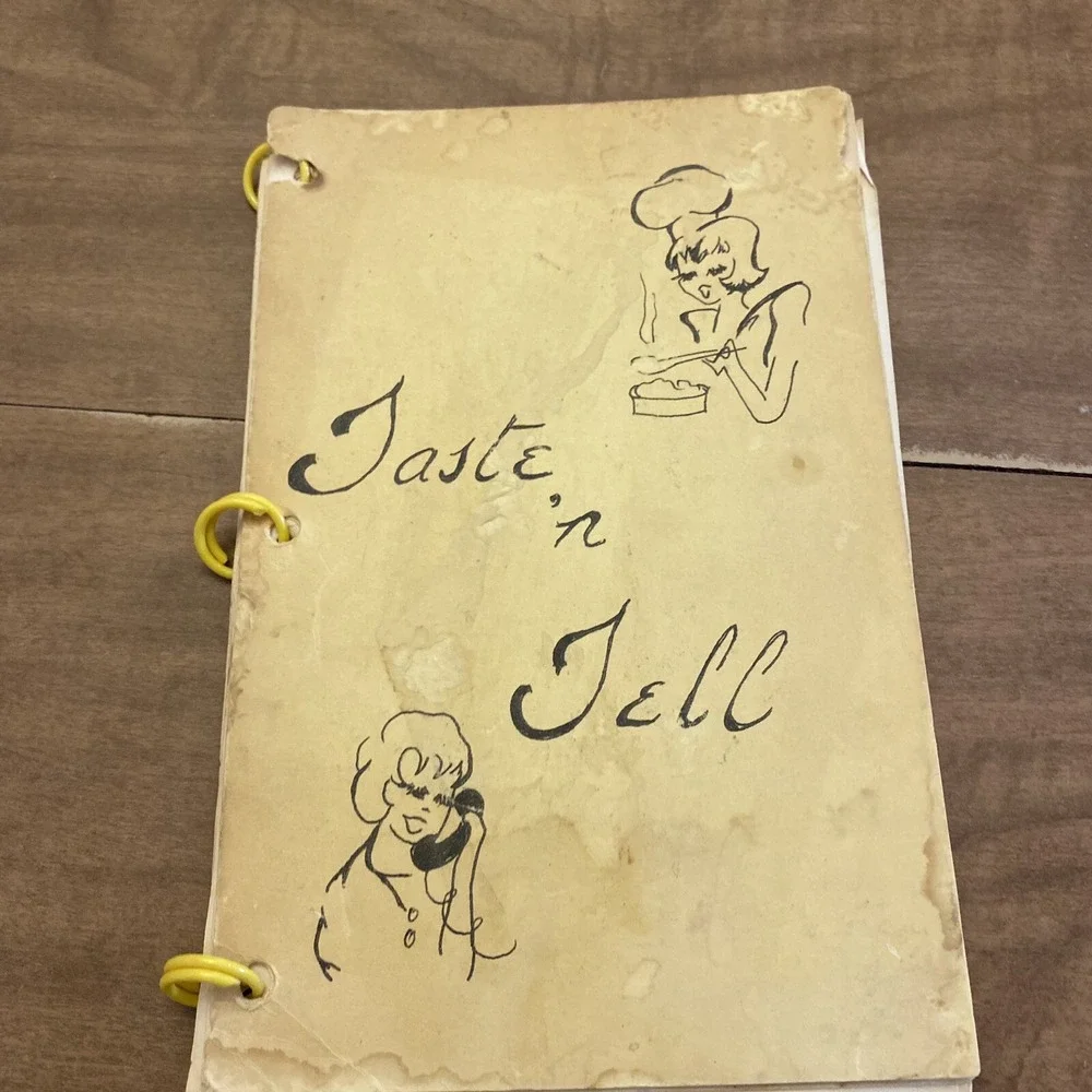 VTG 1966 Will Rogers Memorial Methodist Church Tulsa OK Cookbook Taste 'n Tell